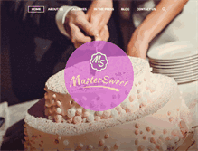 Tablet Screenshot of mastersweets.com